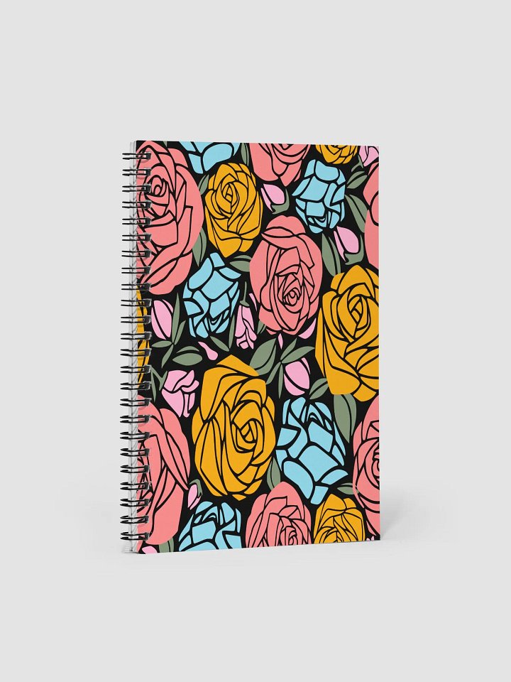 Rose Garden Dreams Spiral Notebook product image (1)