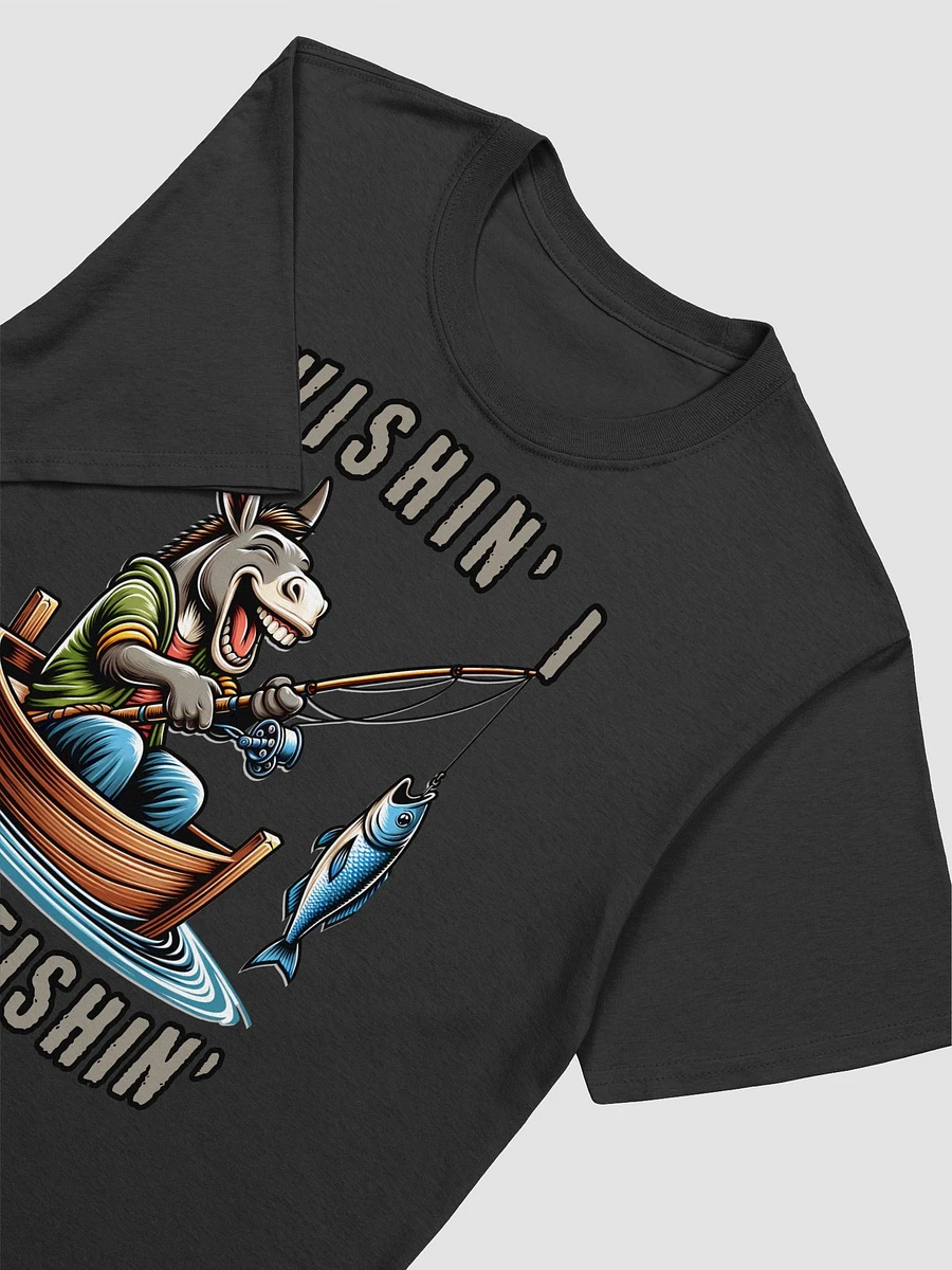 Wishin' I Was Fishin' Donkey T-Shirt product image (20)