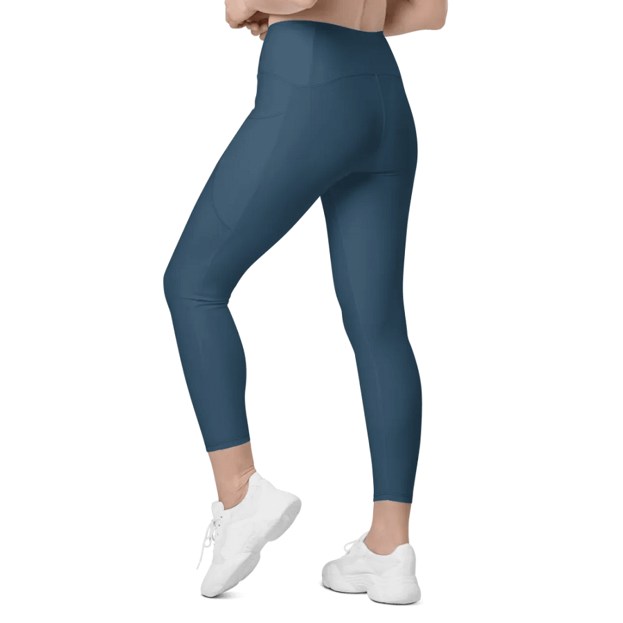 Blu Steel Leggings with Pockets product image (9)