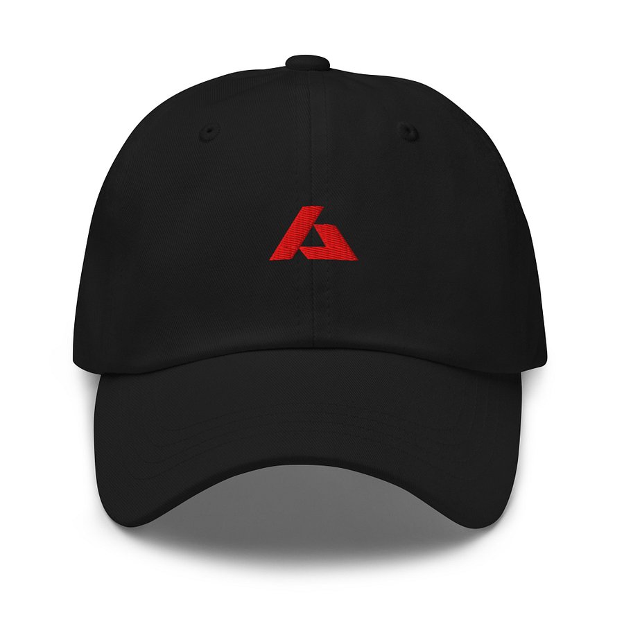Dad Hat - Red Embroidery product image (1)
