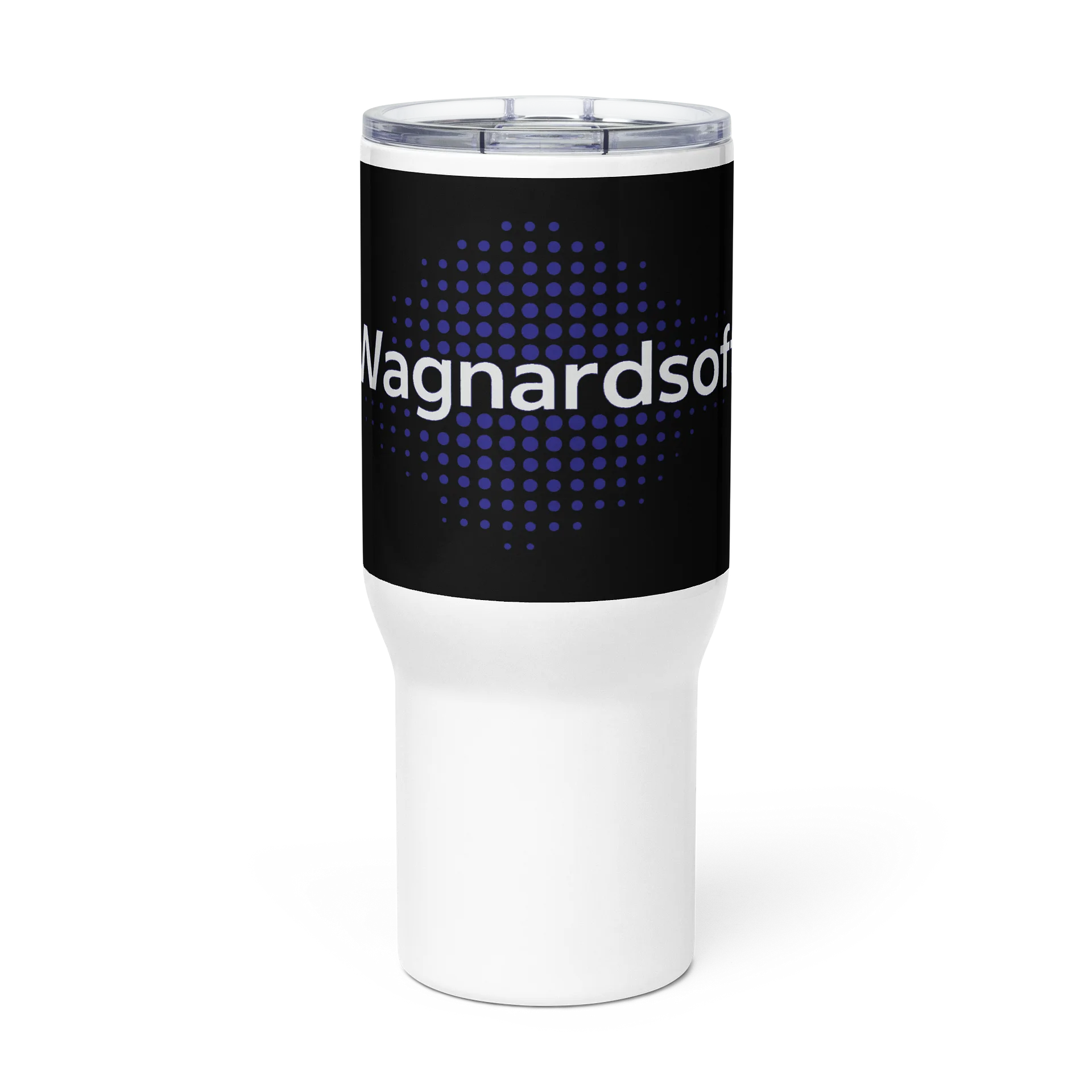 Wagnardsoft White Travel Mug with Handle product image (1)