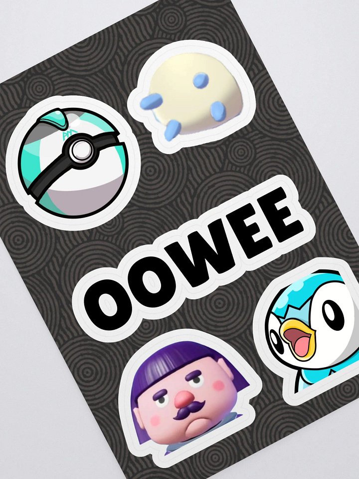 Amcursed Sticker Sheet product image (1)