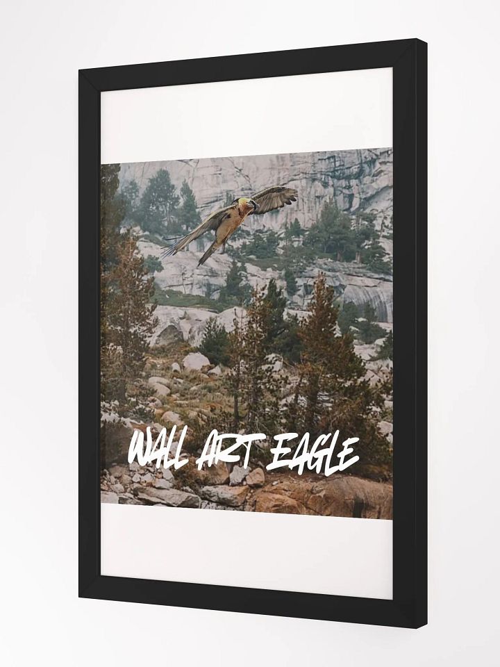 Wall Art Eagle in Forest Framed High-Quality Matte Poster (in) product image (2)