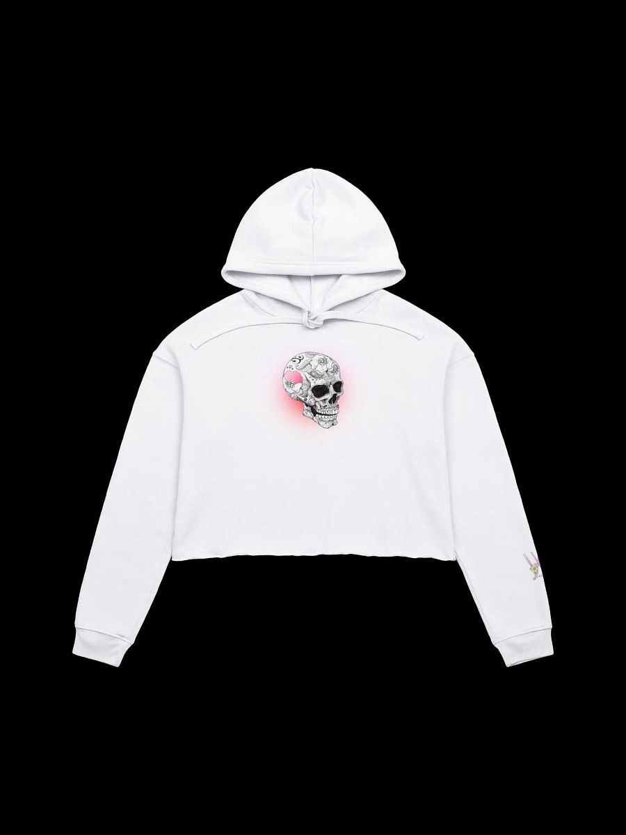 Skull Vibes Crop Hoodie product image (18)