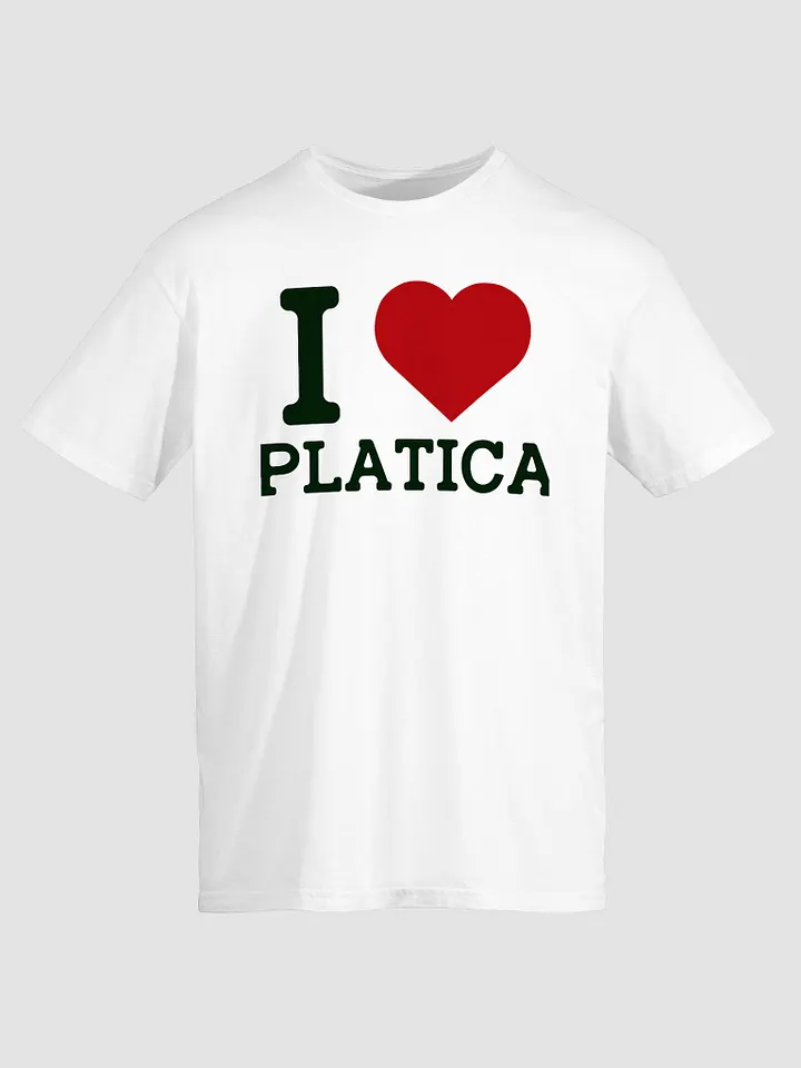 I Love Platica T-Shirt product image (2)