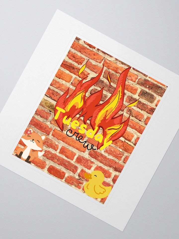 Tuesday Crew Sticker product image (7)