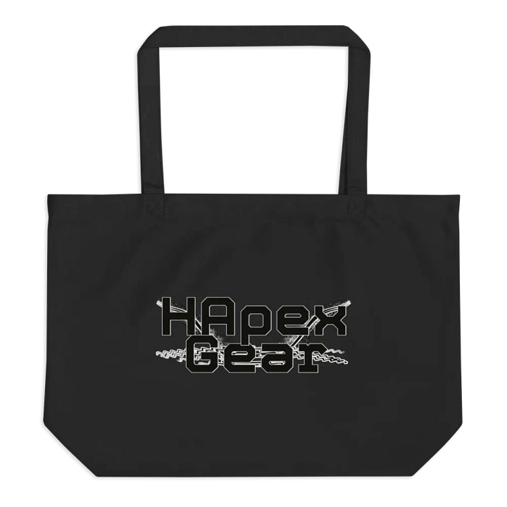 Black HApex Gear Black Logo - Organic Cotton Tote product image (1)