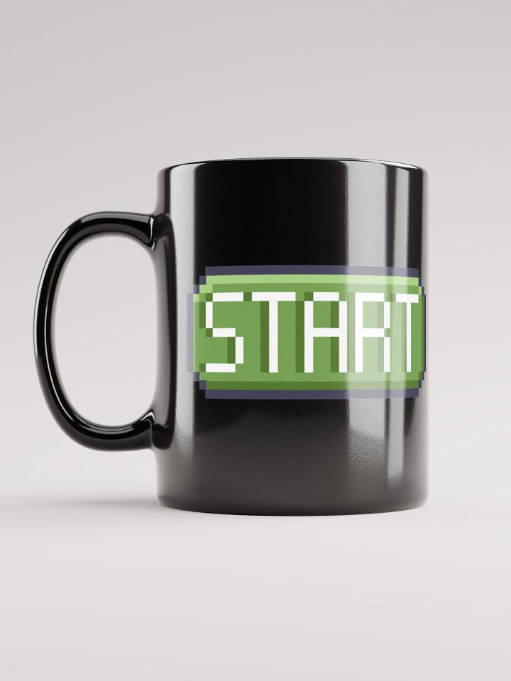 Insert 1 Coffee Mug (Black Ceramic) product image (1)