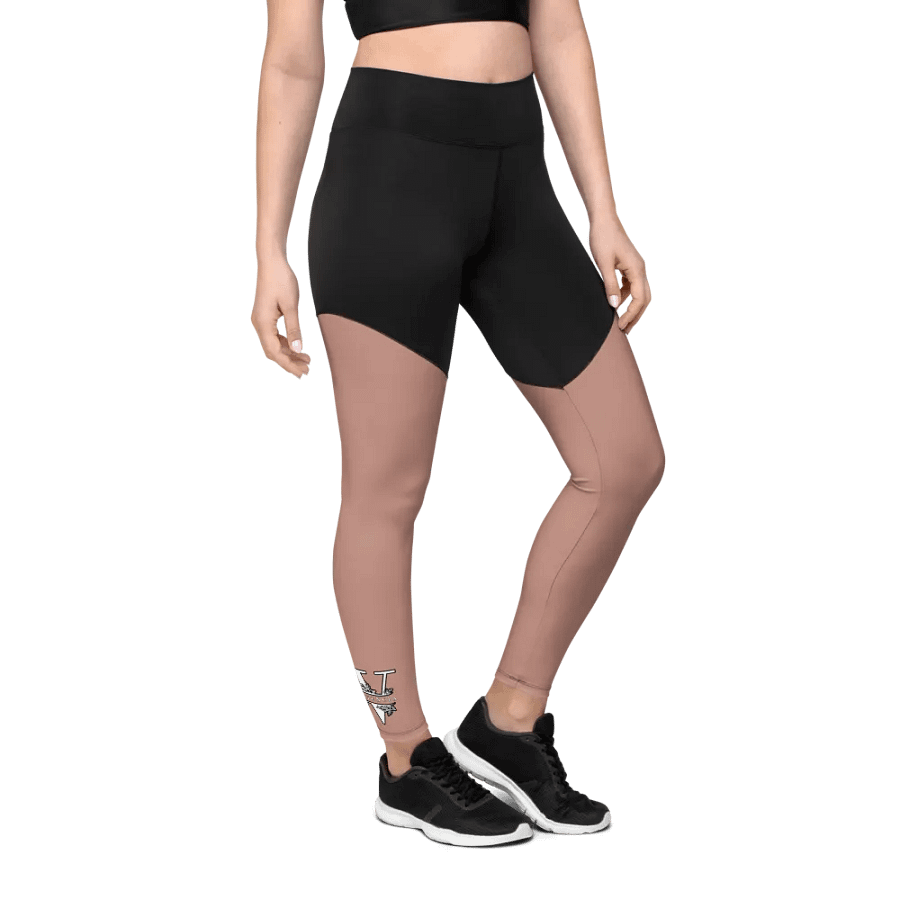 Vivencia Active Rose V Sports Leggings product image (9)
