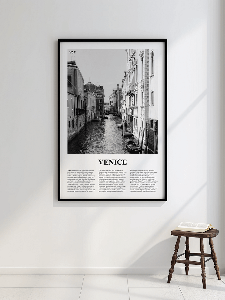 Venice 04 Newspaper Poster product image (2)