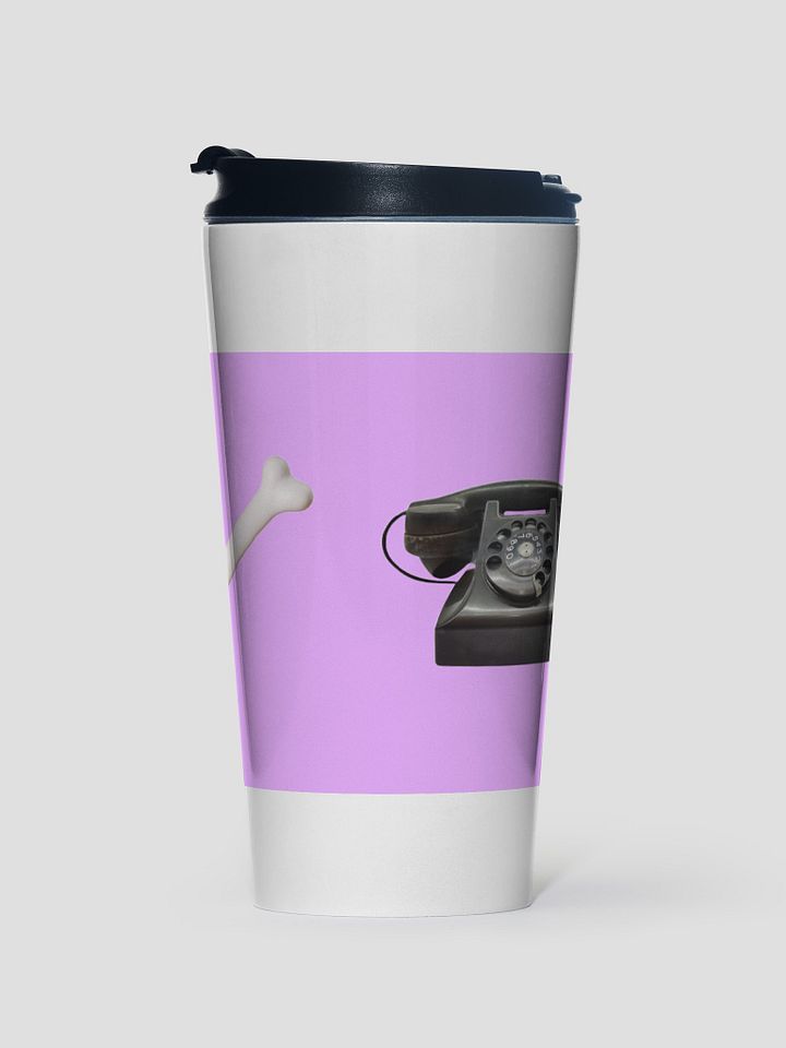 Bone Phone Purple Travel Mug product image (1)