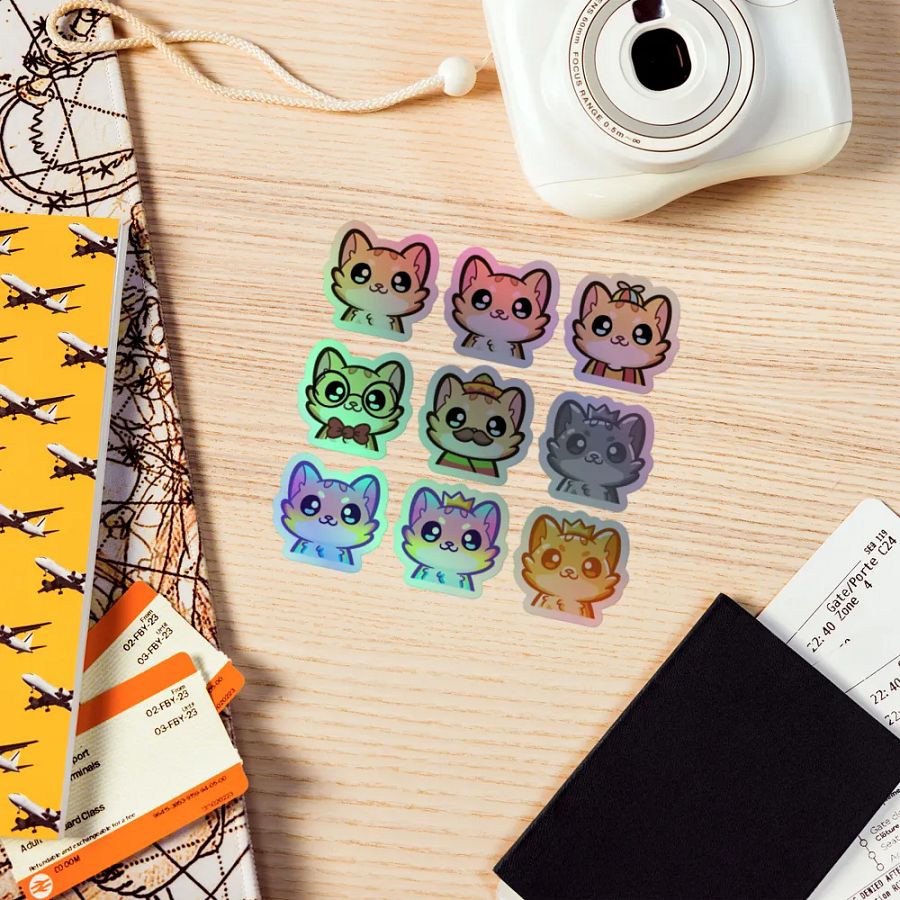 Toti Badges Hologram Stickers product image (5)