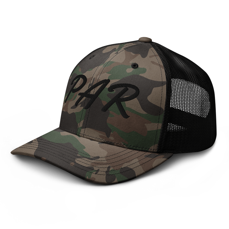PAR camo hat product image (4)