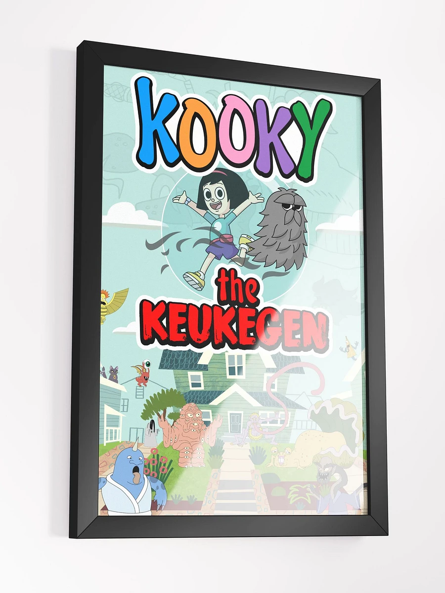Kooky The Keukegen Poster - FRAMED product image (3)