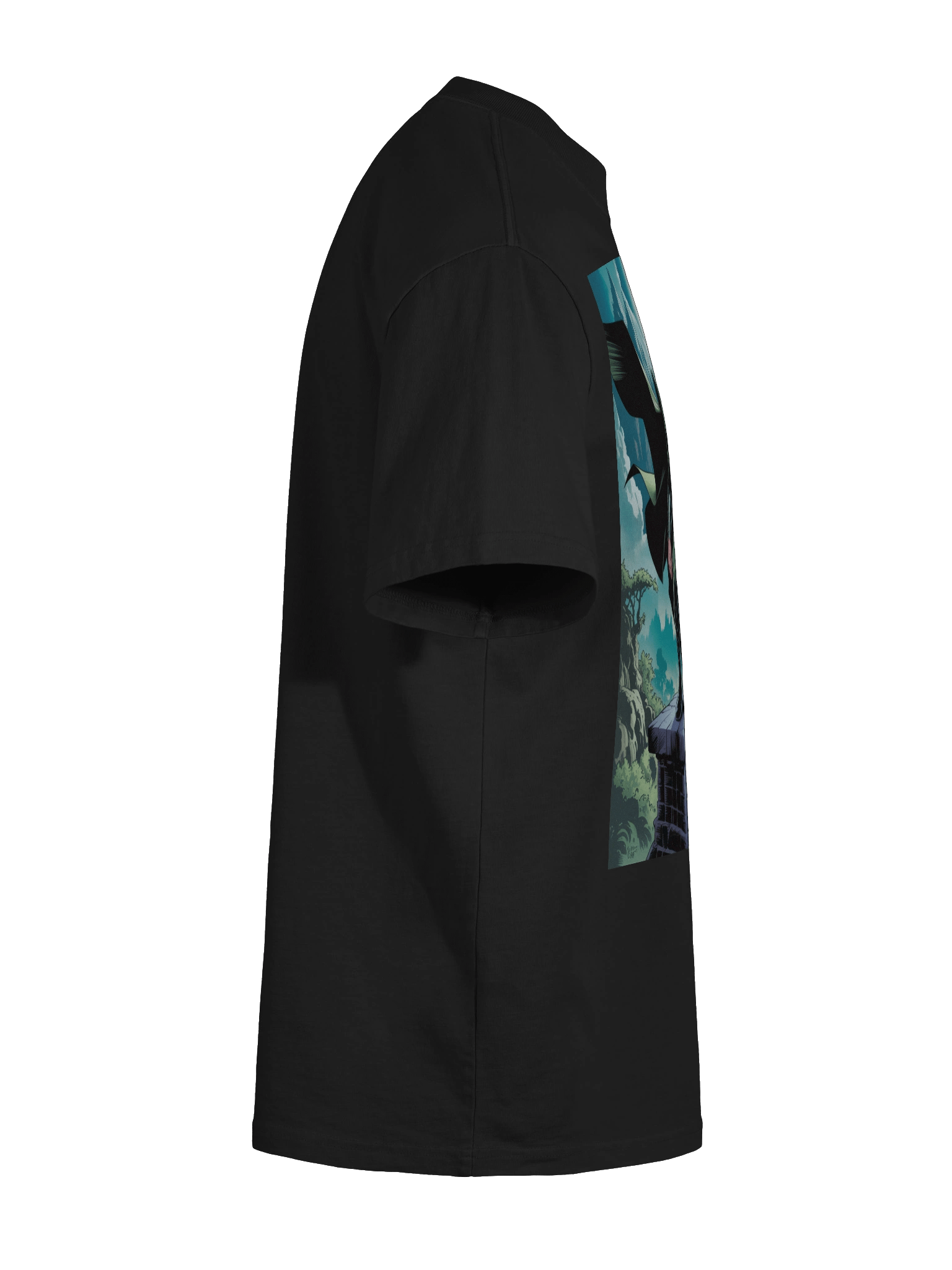 Eternal Shadows: Ra’s Al Ghul Inspired Oversized Faded T-Shirt product image (11)