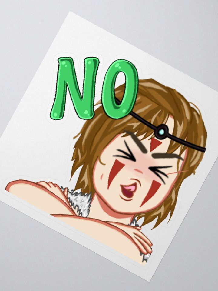 No Emote Sticker product image (2)