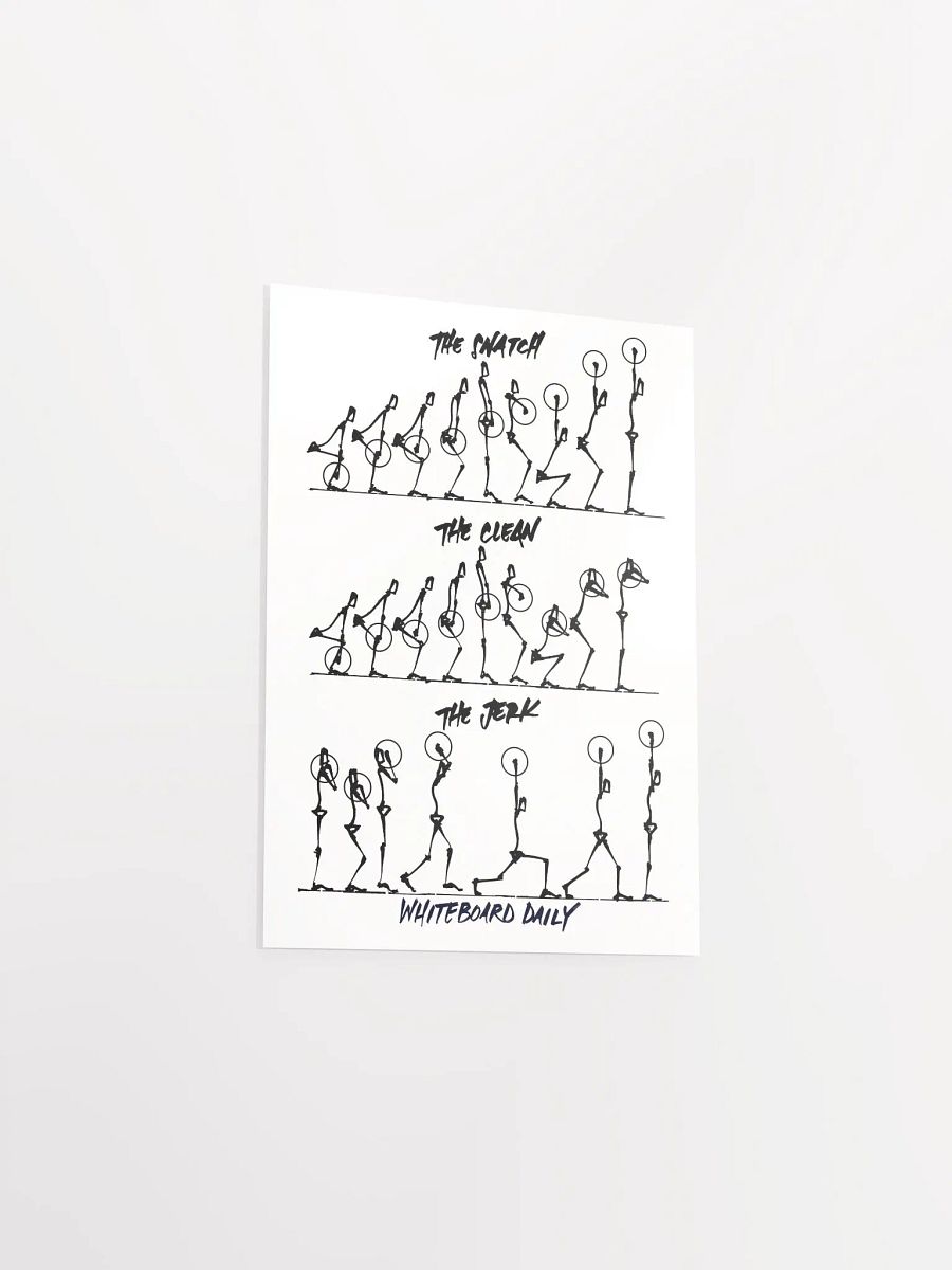 Snatch, Clean, and Jerk Poster product image (27)