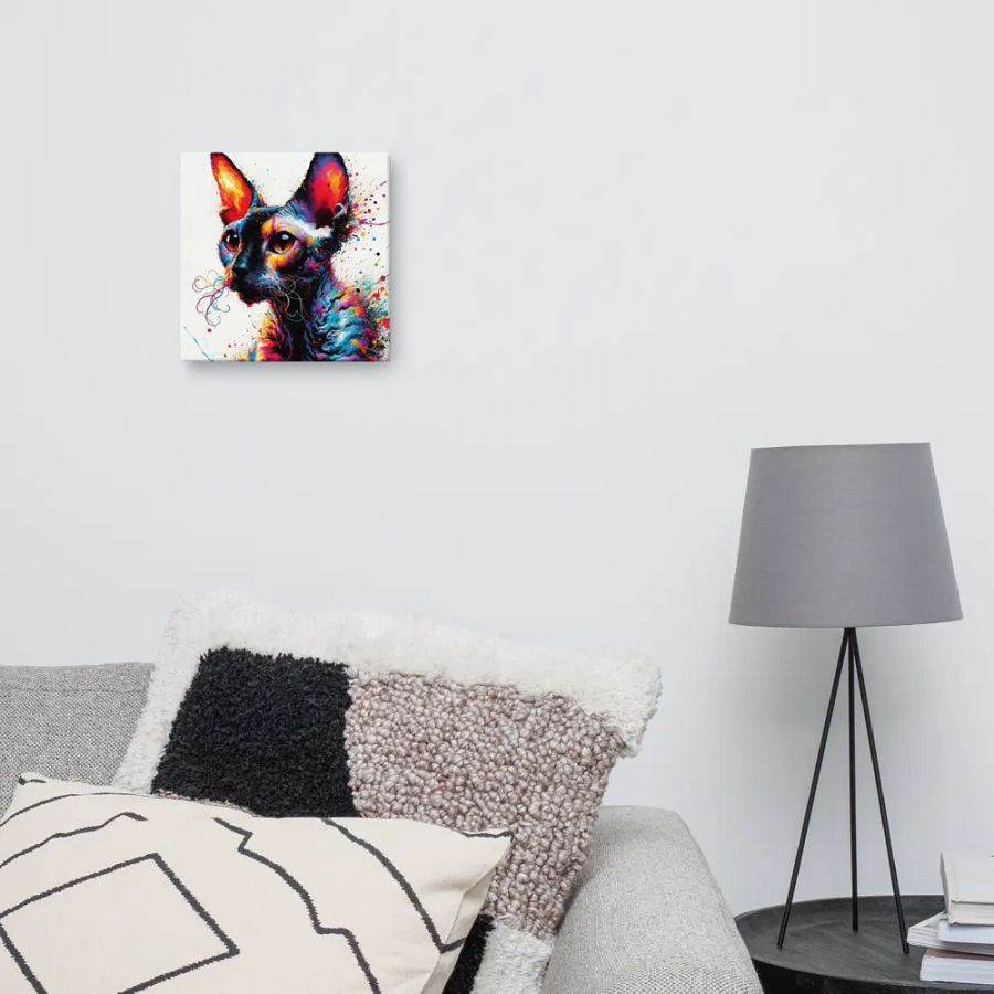 Canvas (in): Cornish Rex product image (10)