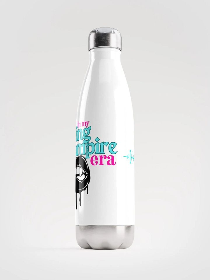 Viking Vampire Heartbeat Stainless Steel Water Bottle product image (2)