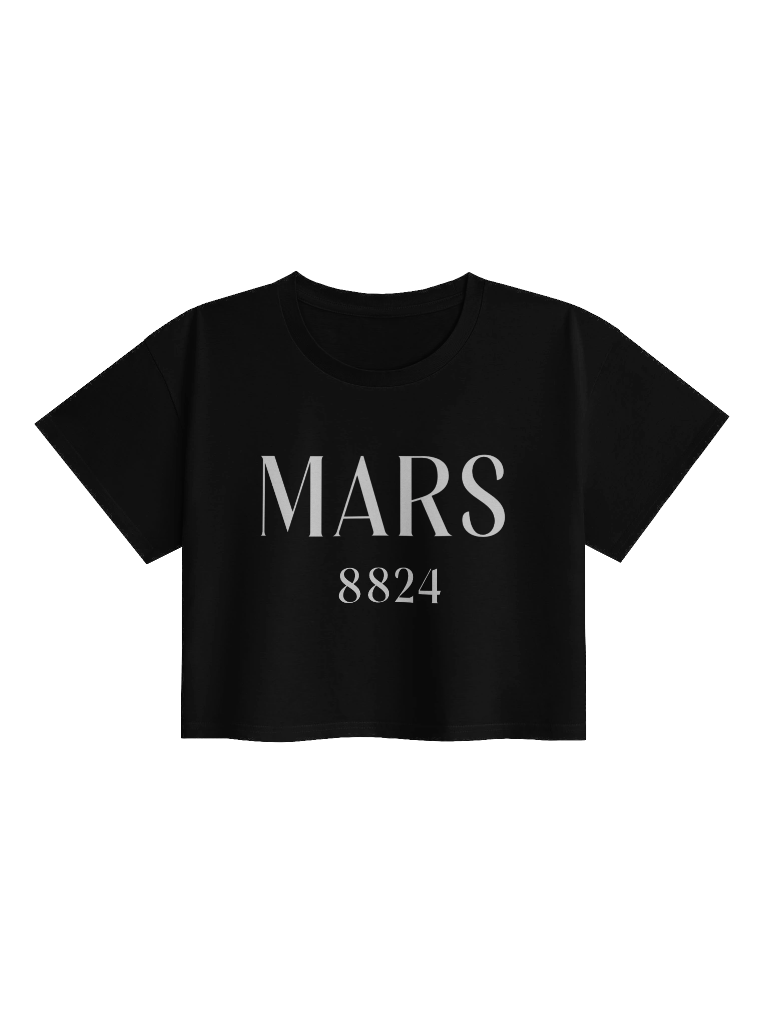 MARS Woman's Cropped Tee Shirt in 3 colors product image (3)