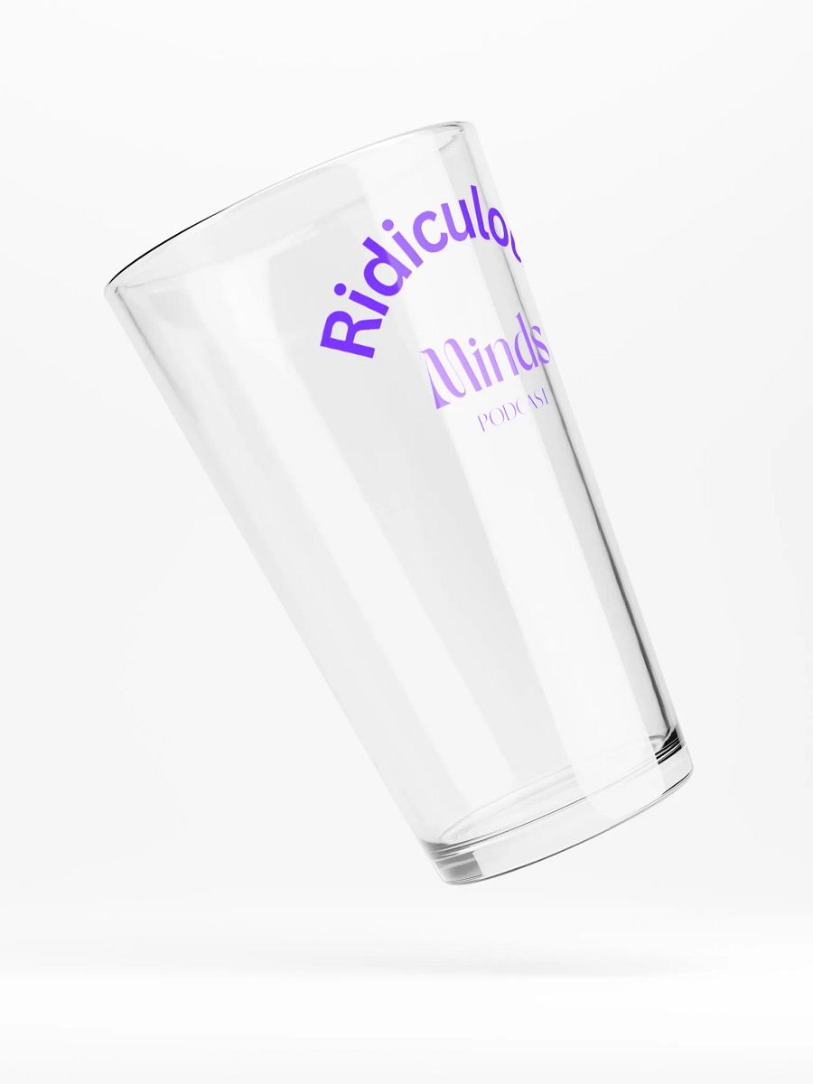 Ridiculous Minds Pint Glass product image (4)
