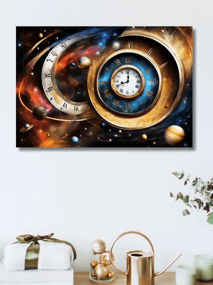 Time Confusion-20 | Canvas Artistic Wall Painting product image (2)