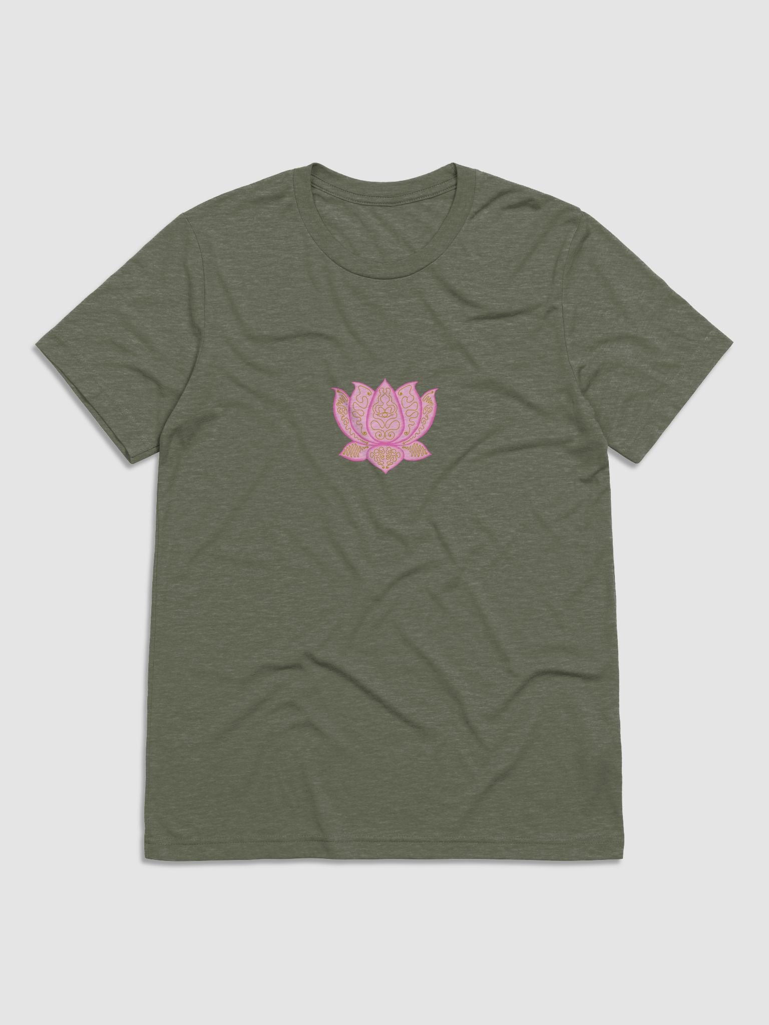 Golden Lotus Unisex T-Shirt product image (2)
