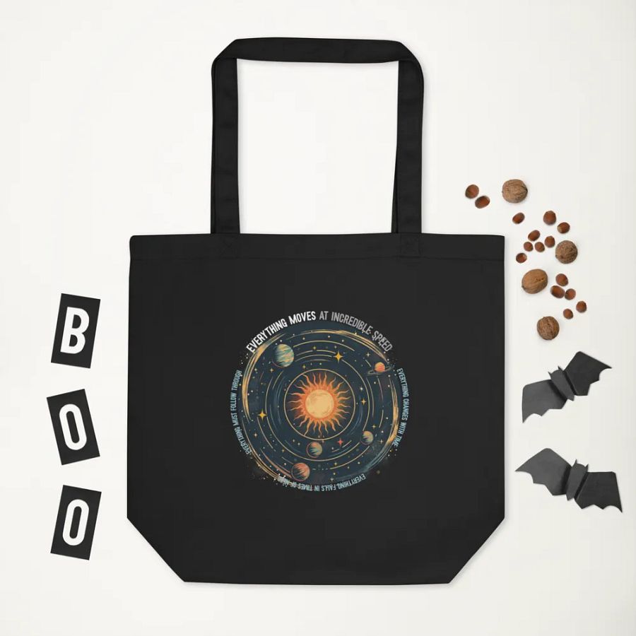 'Everything Moves' Eco-Friendly Tote/Shopping Bag product image (6)