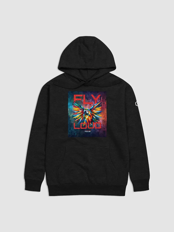 Tropical Echo – Riso Parrot Vibes Hoody product image (1)