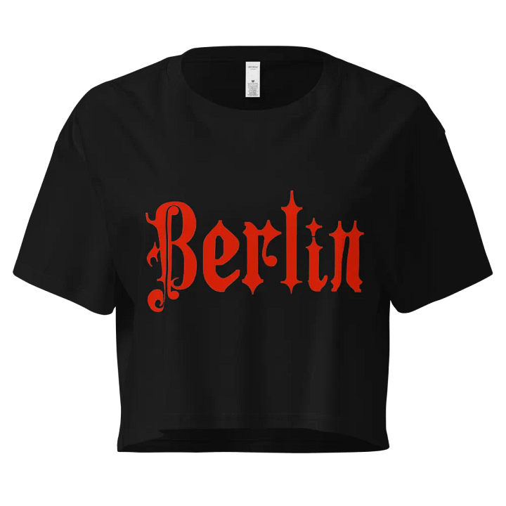 Berlin in Red Crop Top product image (1)