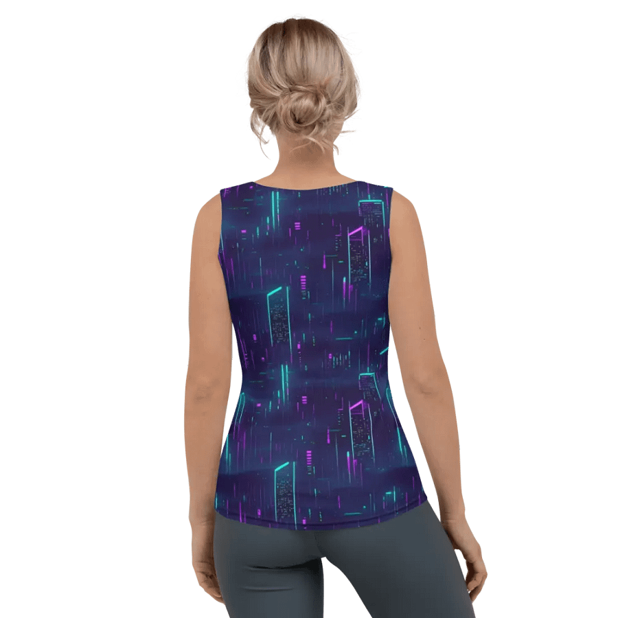 Neon City Nights Women's Tank Top product image (2)