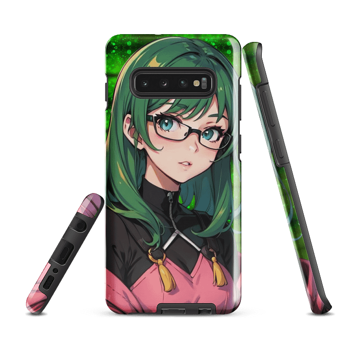 (Green WAIFU) K Case for Samsung product image (2)