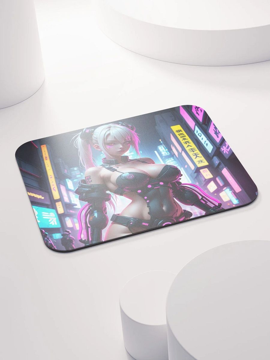 Neon Cyberpunk Mouse Pad product image (5)