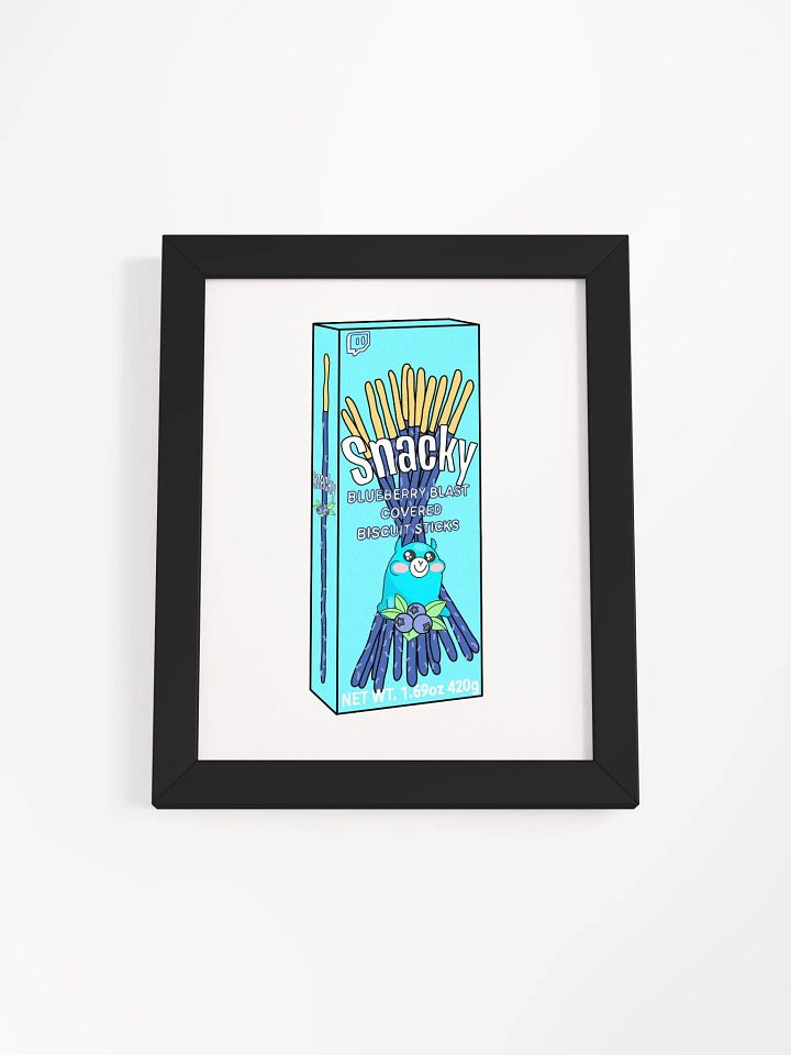 Blueberry Blast Biscuit Sticks Box Art Poster product image (5)