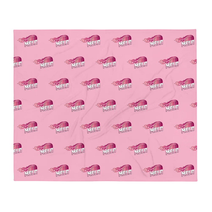 MSLA Pink - Throw Blanket product image (1)