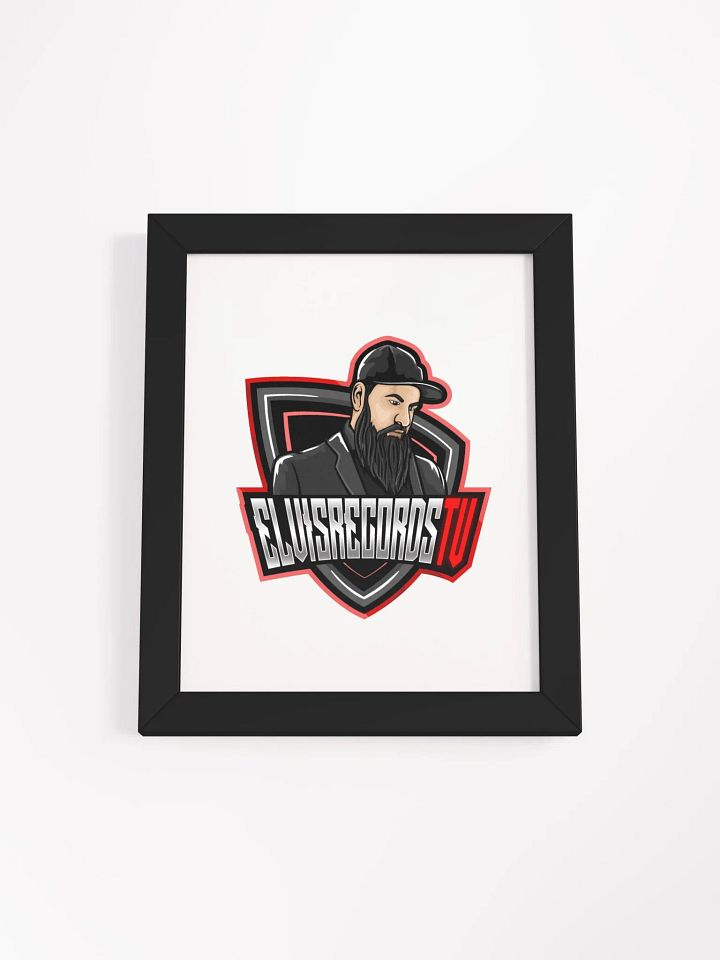 ELVISRecordsTV Logo Framed Matte Poster product image (14)