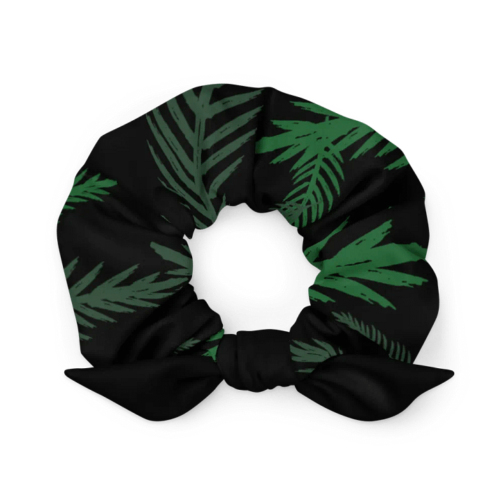 JoBeths' All-Over Print Scrunchie Black & Green product image (1)