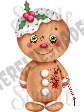 Gingerbread Twitch Emote product image (1)