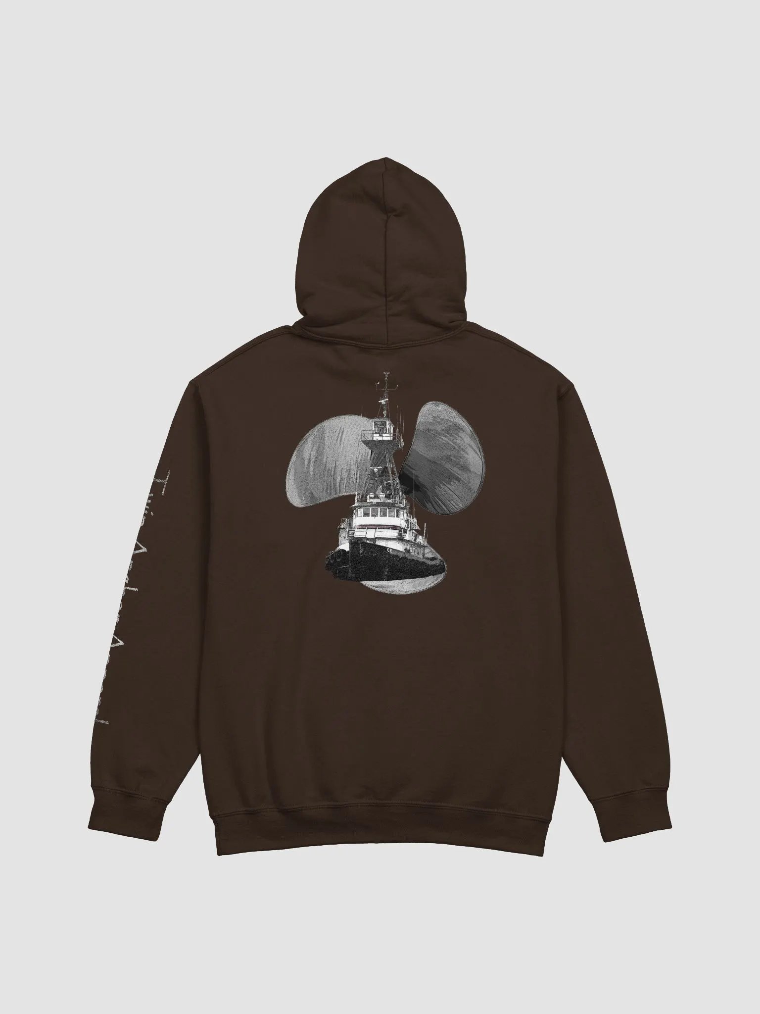 Tug CE Hoodie - sleeve Twin Anchor product image (3)