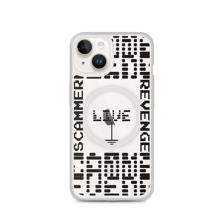 Scammer Revenge Live MagSafe Clear Case for iPhone product image (1)