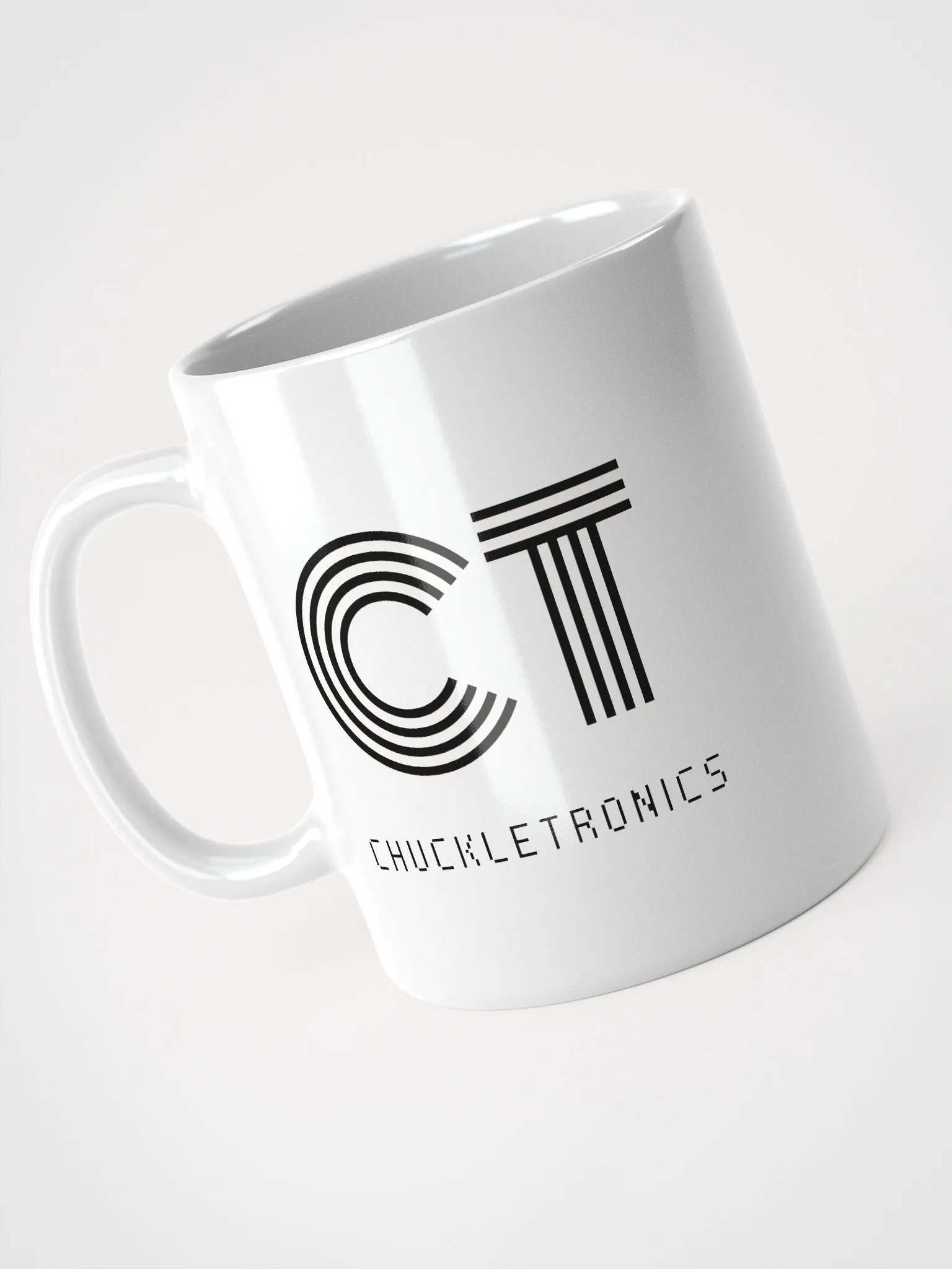 Chuckletronics White Mug product image (3)