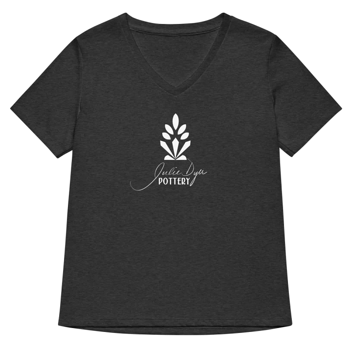 ladies v neck with white product image (2)