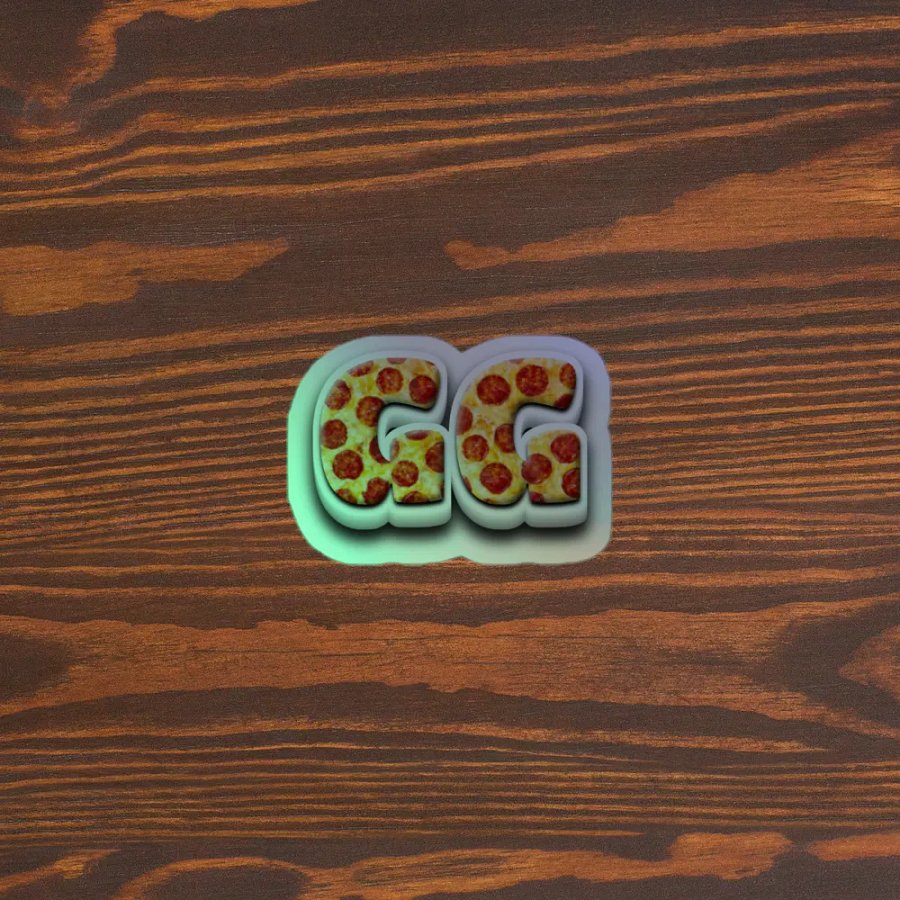 Holographic GG Sticker product image (3)