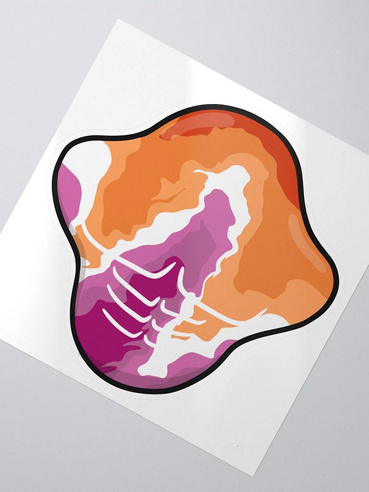 Lesbian Buff Tato Sticker product image (2)