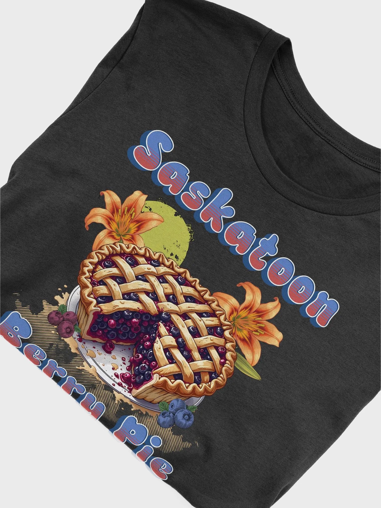 Saskatoon Berry Pie Delight T-Shirt product image (3)