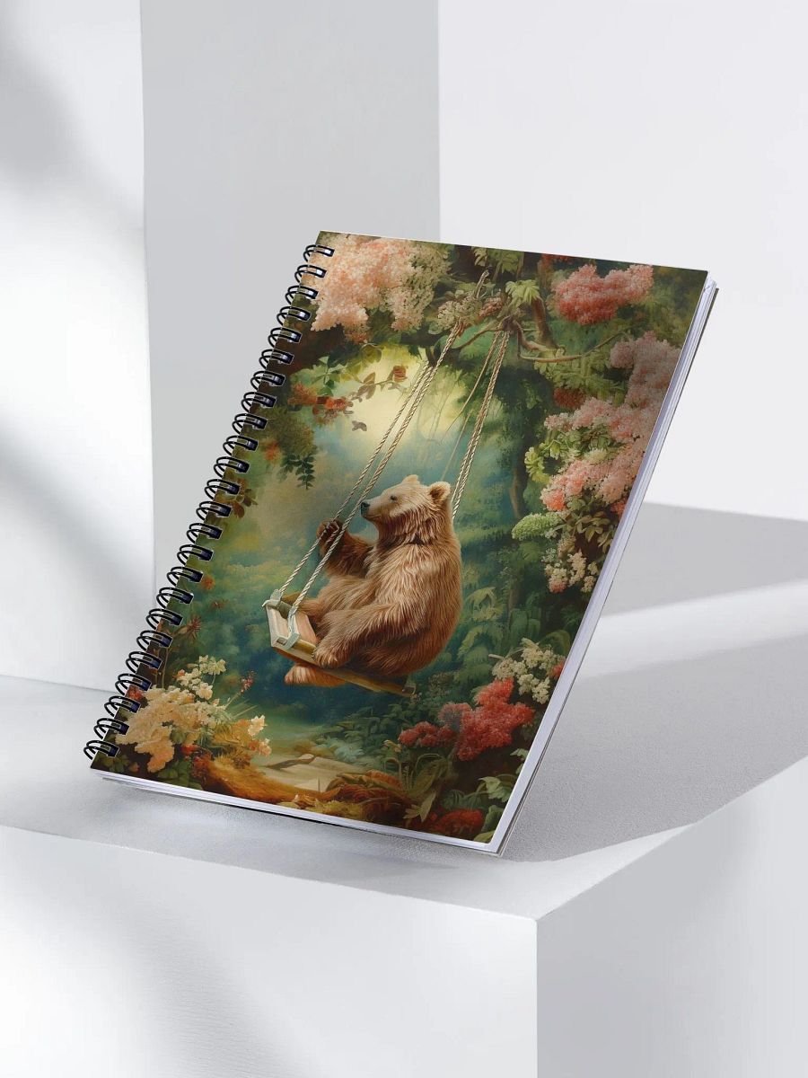 Swing Bear Spiral Notebook product image (3)