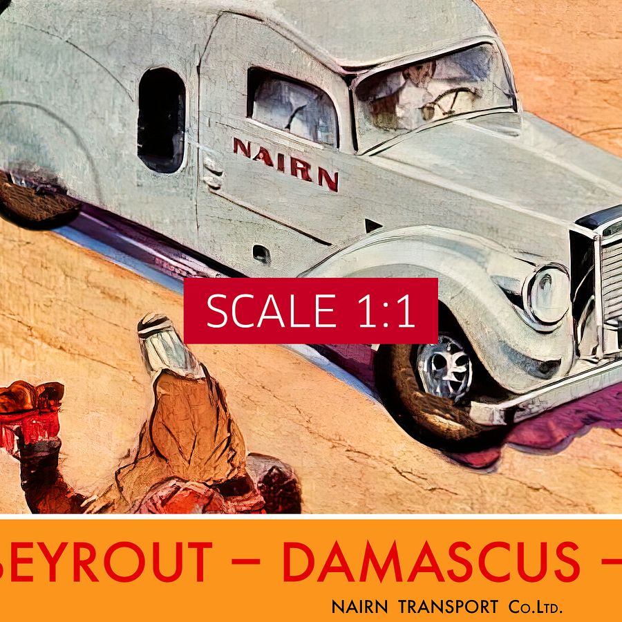 Beirut, Damascus, Baghdad/Lebanon, Syria, Iraq. 1930s — retro vintage travel poster, retro travel art, retro travel wall art product image (4)