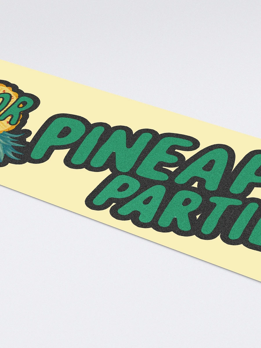 I Brake For Pineapple Parties Swinger Lifestyle Bumper Sticker product image (4)