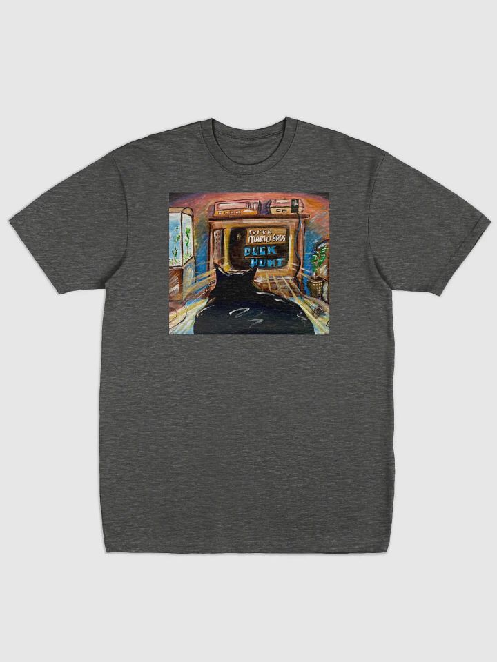 Gamer Cat 8-Bit Life T-Shirt product image (1)