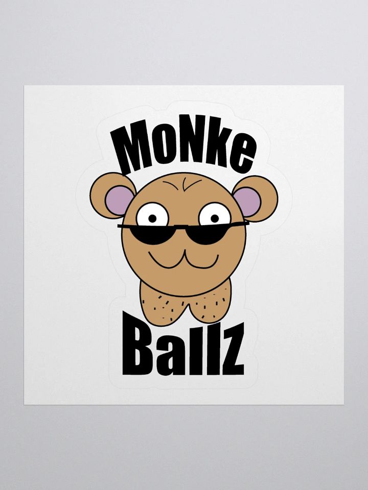 Monke Ballz Single Sticker product image (3)